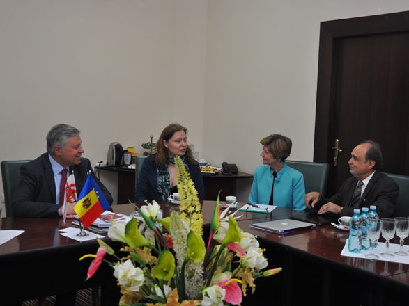 Oaspeți din Carolina de Nord la Facultatea de Farmacie Oaspeți din Carolina de Nord la Facultatea de Farmacie